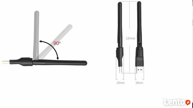 Karta sieciowa wifi na usb