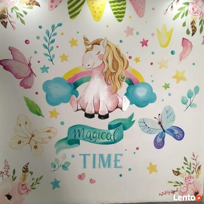 MURALE, NAPISY ODRĘCZNE malowanie ścian, personalizowane