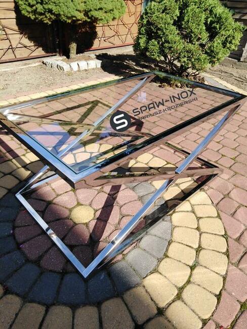 Stolik kawowy, ława stal nierdzewna, stolik, toaletka