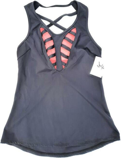 XL Góra od stroju Tankini czarne Playfull 84-96cm