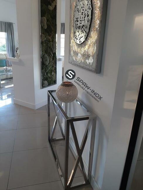 Stolik kawowy, ława stal nierdzewna, stolik, toaletka