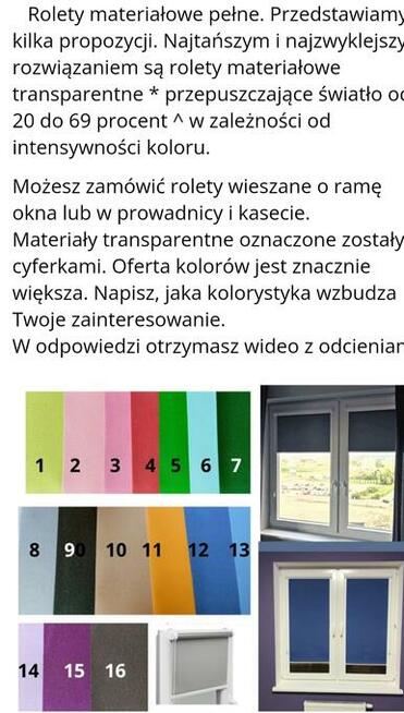 Rolety w kasecie lub plisy żaluzje rolety produkcja