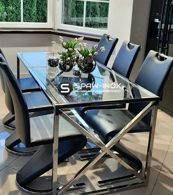 Stolik kawowy, ława stal nierdzewna, stolik, toaletka