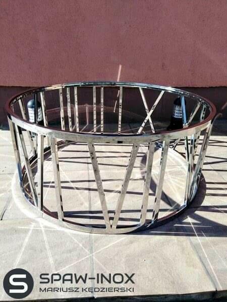 Stolik kawowy, ława stal nierdzewna, stolik, toaletka