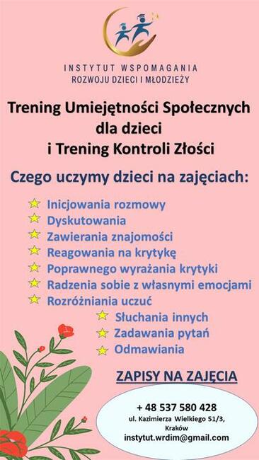 TUS, zajęcia rozwijające, terapie, diagnozy w Instytucie