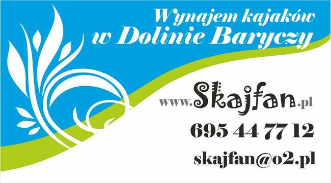 Wypożyczalnia kajaków w Dolinie Baryczy - Milicz