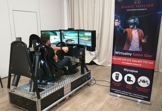 Automaty RETRO Arcade, Symulatory rajdowe, VR - Wynajem