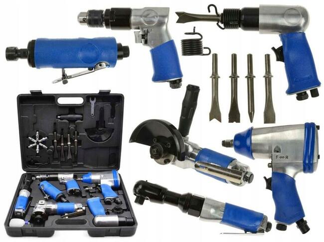 nowe zestawy narzędzi pneumatycznych 24el. geko