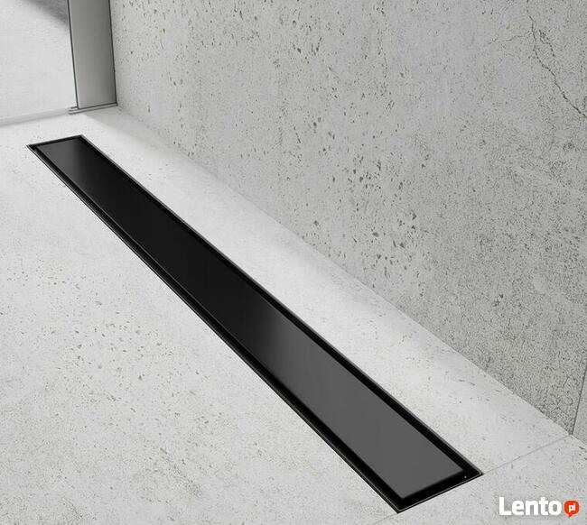 ODPŁYW LINIOWY CZARNY niski Rozmiary Gwarancja 10 lat !