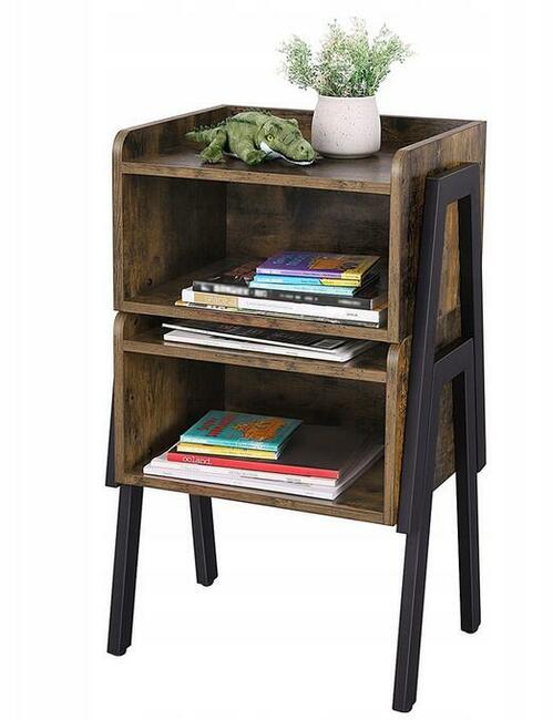 Stolik Szafka Nocna Rustykalna Loft Vintage