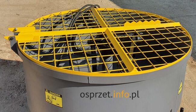 Mieszalnik do betonu 800L, bębnowy, hydrauliczny, betoniarka