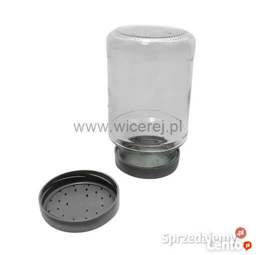 Poidło, poidełko dla pszczół, zakrętka z otworkami na słoik