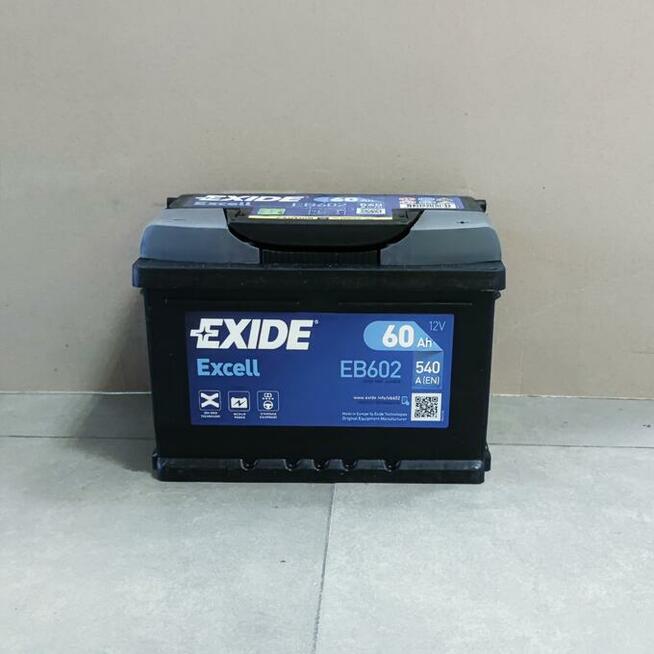 Akumulator Exide Excell 60Ah 540A EN PRAWY PLUS