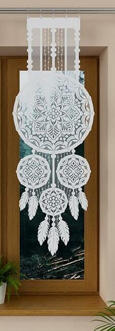 Nowoczesne panele żakardowe usztywniane łapacz snów, sklep