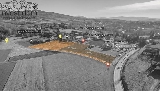 Działki budowlane w Szalowej, of. 1235