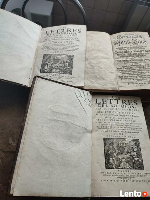 Sprzedam książki z XVII-XVIII w.