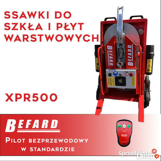 Chwytak próżniowy do płyt warstwowych, BEFARD !!!