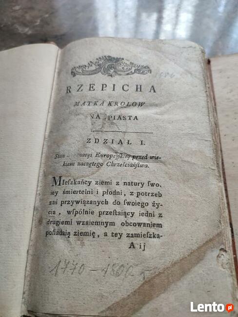 Sprzedam książki z XVII-XVIII w.