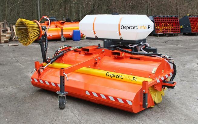 Hydrauliczna zamiatarka ZML180 z koszem i nawadnianiem nowa