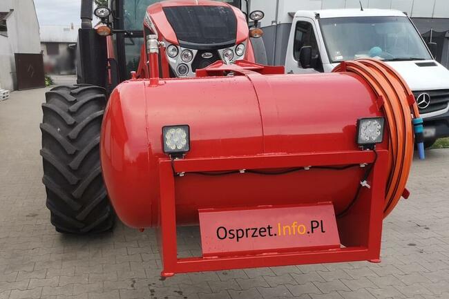 Zbiornik przeciw-pożarowy, balast do ciągnika, myjka