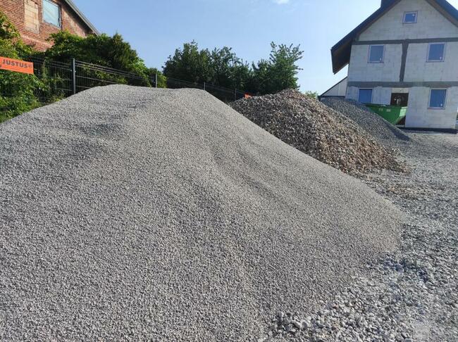 Transport kruszyw 3,5T 20T piasek pospóła kamień ziemia