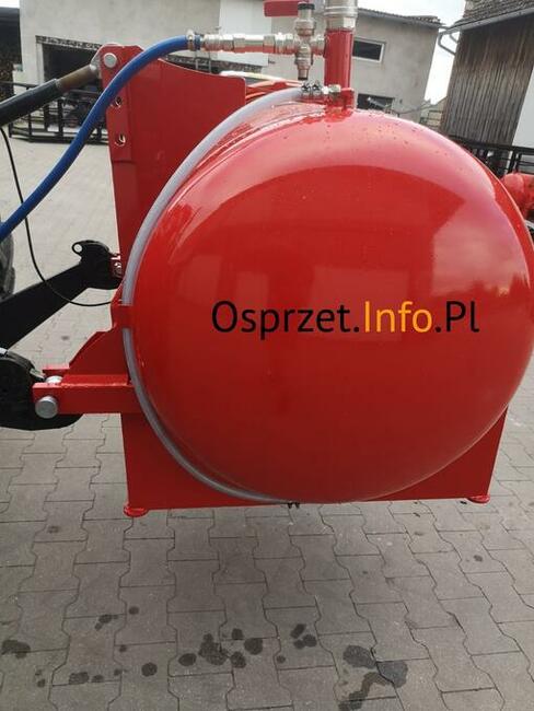 Balast do ciągnika, myjka ciśnieniowa - Zbiornik p-poż