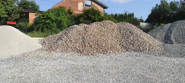 Transport kruszyw 3,5T 20T piasek pospóła kamień ziemia