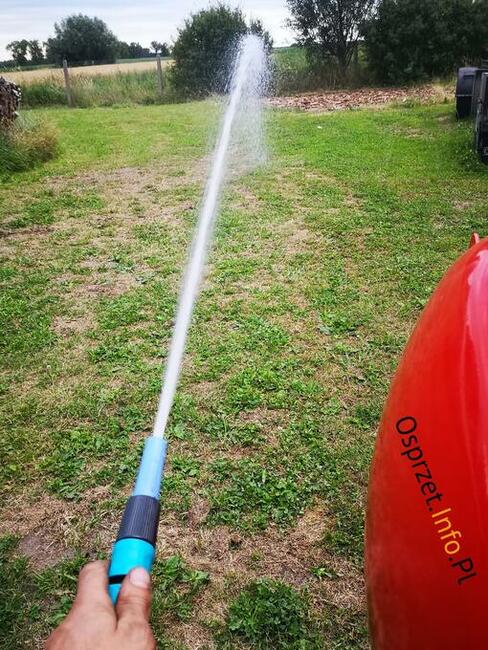 Balast do ciągnika, myjka ciśnieniowa - Zbiornik p-poż