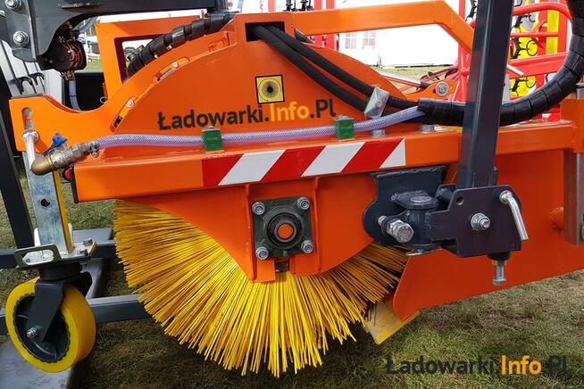 Hydrauliczna zamiatarka ZML180 z koszem i nawadnianiem nowa