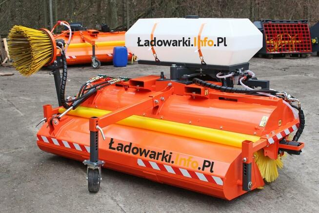 Hydrauliczna zamiatarka ZML180 z koszem i nawadnianiem nowa