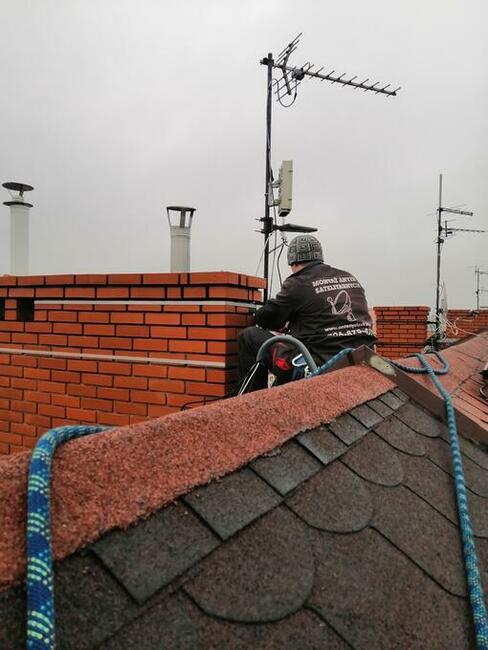 Montaż ustawianie anten satelitarnych dvbt Czeladź Będzin