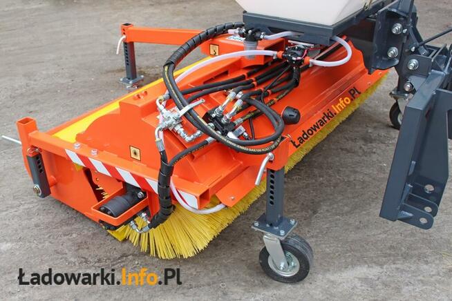 Hydrauliczna zamiatarka ZML180 z koszem i nawadnianiem nowa