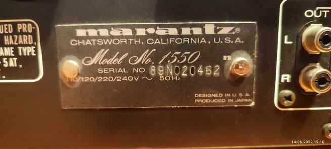 Marantz 1550 1978 Oryginał