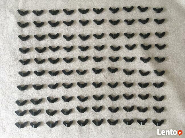 Nakrętka motylkowa M6 100 sztuk