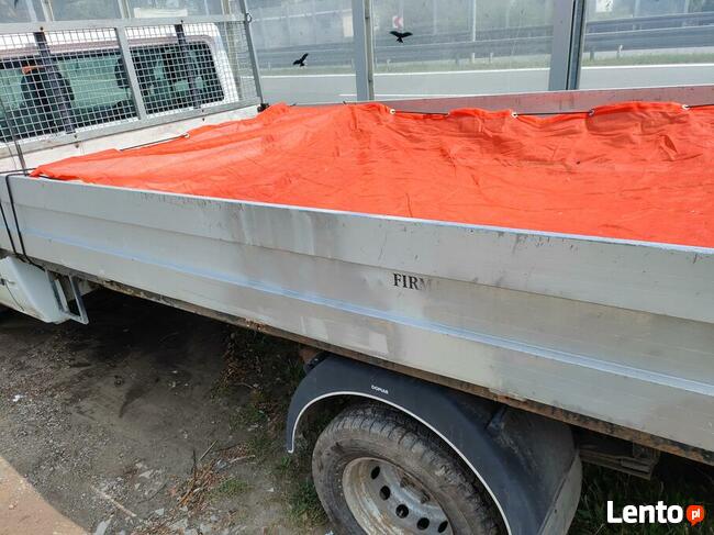 Plandeka do zabezpieczenia ładunku wywrotka plandeki na wywr