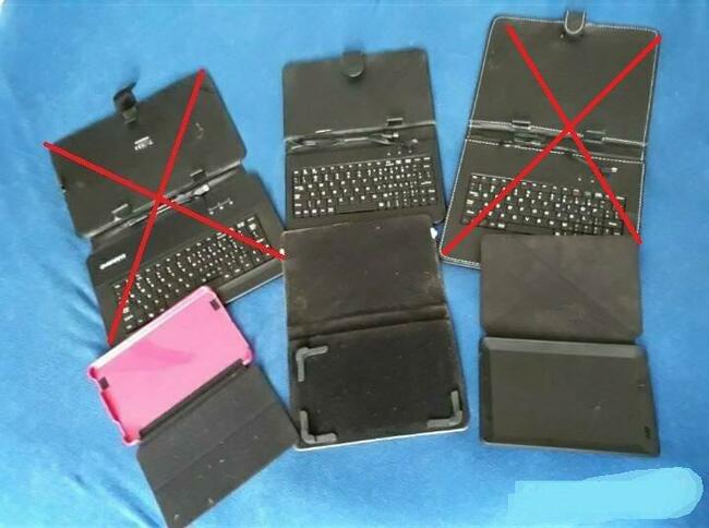 3 Tablety-NIE działające-7cali mix+etui/