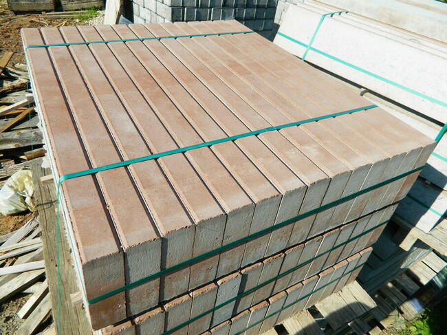 Obrzeże krawężnik 6x20x100 II gatunku kostka