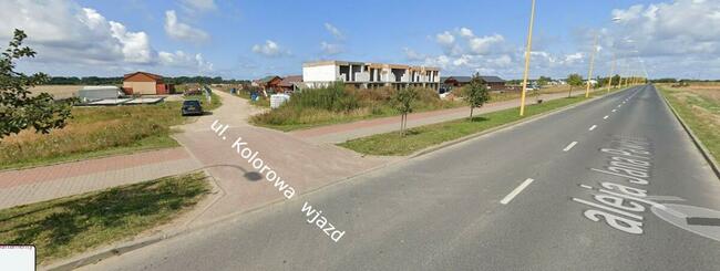 Działki rekreacyjne Darłowo ul . Kolorowa przy Alei JP II