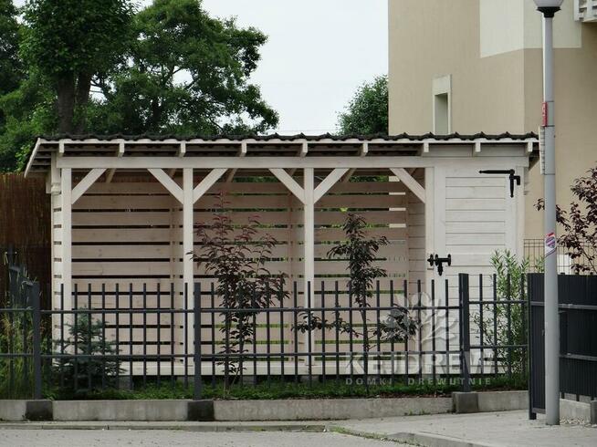 Drewutnia na drewno drewutnia na drzewo schowek narzędziówka