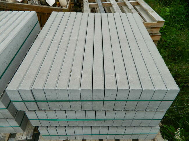 Obrzeże krawężnik 6x20x100 II gatunku kostka