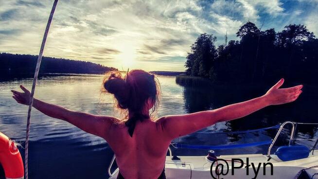 Rejs, Mazury, Wakacje, Nocleg codziennie z innym widokiem.