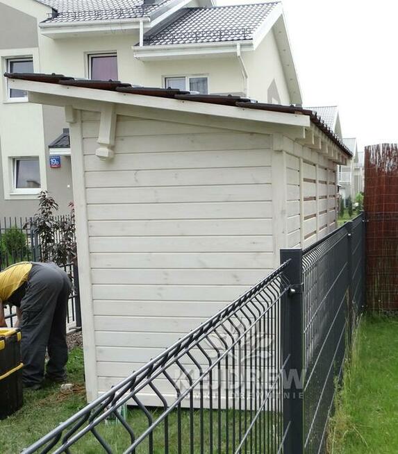 Drewutnia na drewno drewutnia na drzewo schowek narzędziówka