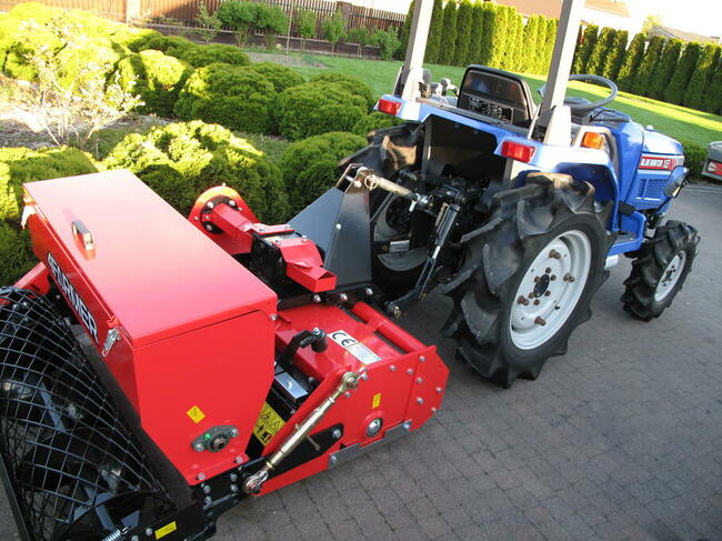 Agregat z wałem solidny kultywator mocny 120cm ogrodniczy