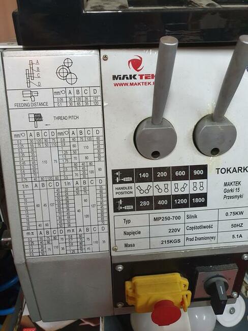 TOKARKA FREZARKA TOKARKO-FREZARKA MAKTEK MP250-700 cena nisk