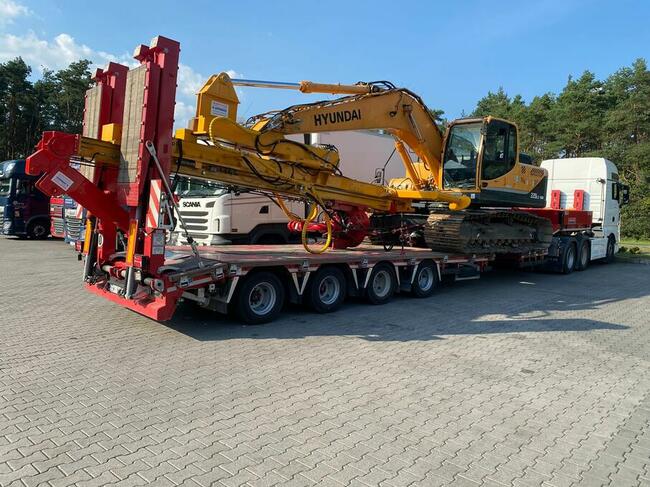 Niskopodwoziowy Transport Kombajnów Koparek Maszyn Rolniczyc