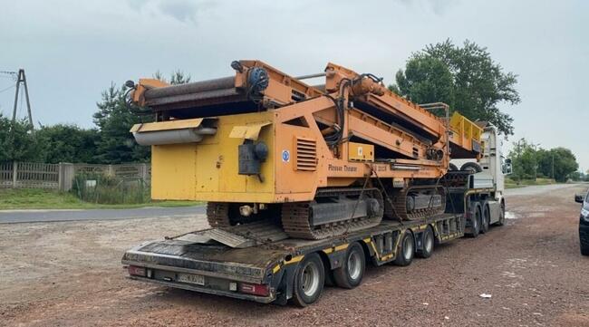 Niskopodwoziowy Transport Kombajnów Koparek Maszyn Rolniczyc