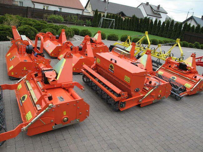 Agregat z wałem solidny kultywator mocny 120cm ogrodniczy