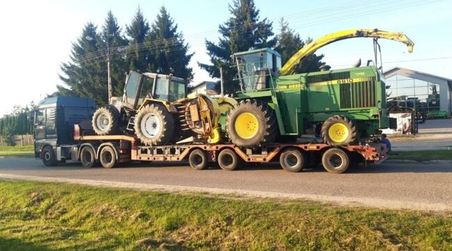 Niskopodwoziowy Transport Kombajnów Koparek Maszyn Rolniczyc