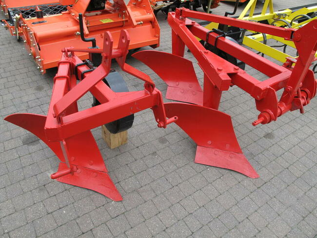 Pług dwuskibowy 2-skibowy pługi solidne małe ogrodowe