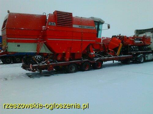 Niskopodwoziowy Transport Kombajnów Koparek Maszyn Rolniczyc